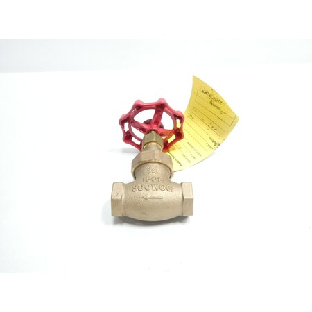 Kitz Manual 150 Bronze Threaded 3/4In Npt Globe Valve AK150D